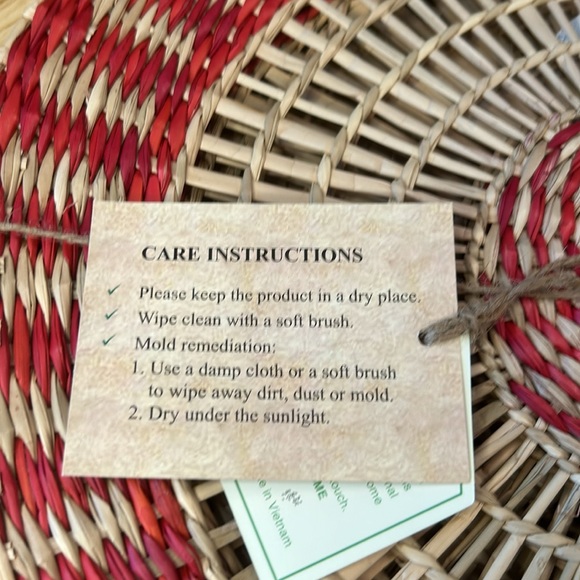 Athena Home Handmade Placemats (4) NWT - Picture 3 of 5